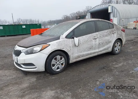 2016 Kia Forte Lx z USA, uszkodzony, nr VIN KNAFX4A67G5515152